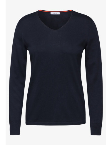 Cecil 302962 V-neck pullover - i flera färger