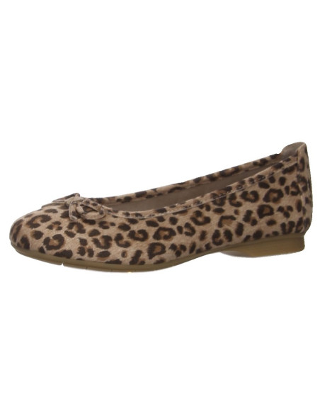 Jana Softline 22164 Ballerina - leopard