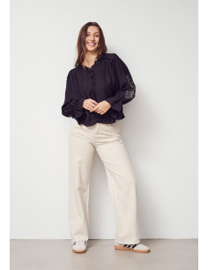 I Say 57574 Elly Flounce blouse - i två färger 2