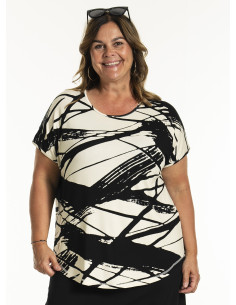 Gozzip G252006 Gitte t-shirt - i två mönster 2