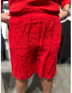 Super Belle 7828 Linneshorts - i två färger 2