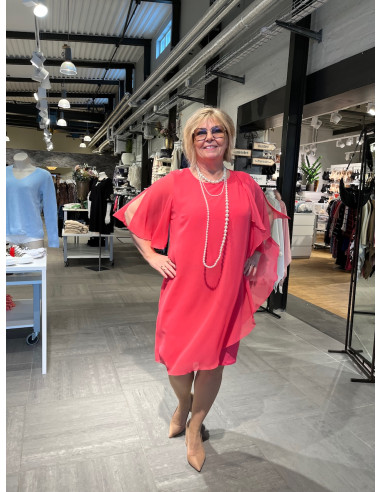 Allison 4897 Klänning draperad - i två färger