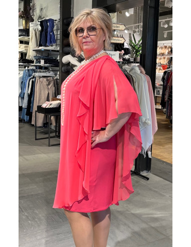 Allison 4897 Klänning draperad - i två färger