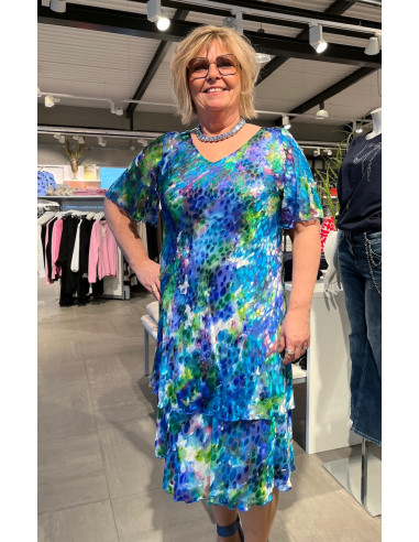 Allison 4942 Sidenklänning - i två färger