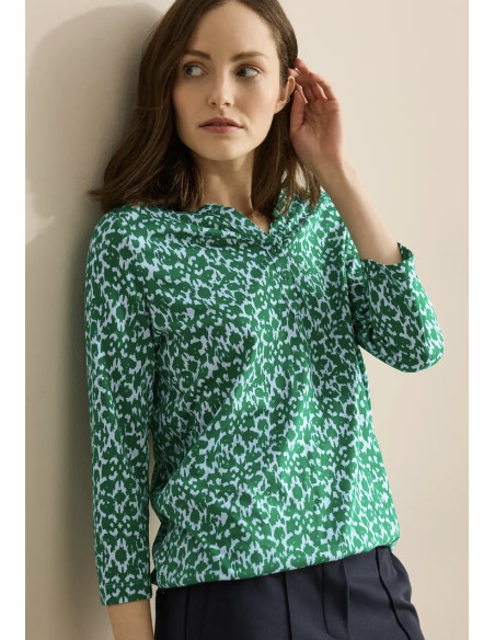 Cecil 322938 Button topp - i två färger