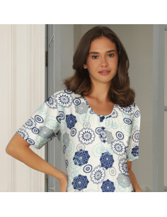 Lady Avenue 63-705 nattlinne långt S/S bambu 2