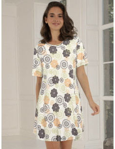 Lady Avenue 63-702 Nattlinne bambu S/S - i två färger 2