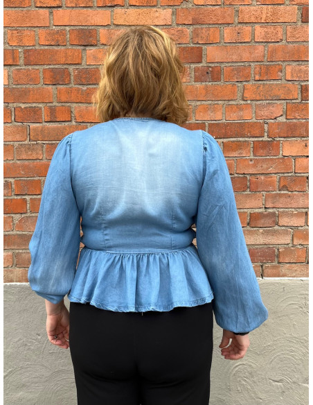 Caramelle F2905 Blus tencel