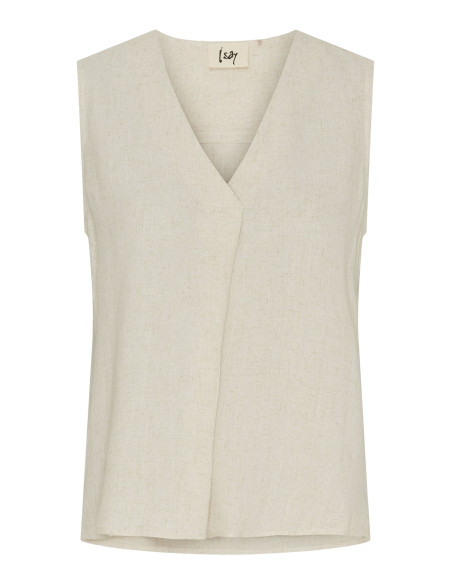 I Say 57638 Pearl v-neck top - i två färger