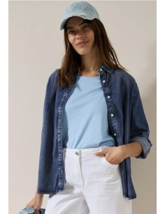 Cecil 345574 Lyocell blouse