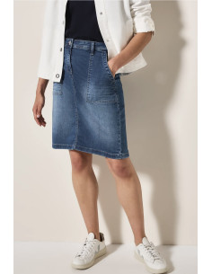 Cecil 361705 Denim skirt Jogg
