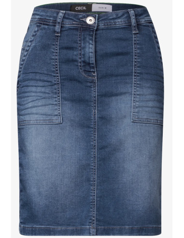 Cecil 361705 Denim skirt Jogg