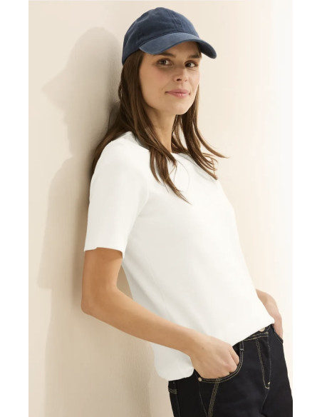 Cecil 322914 Ribb t-shirt - i flera färger