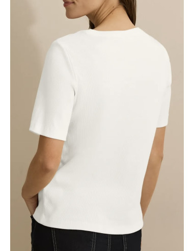 Cecil 322914 Ribb t-shirt - i flera färger