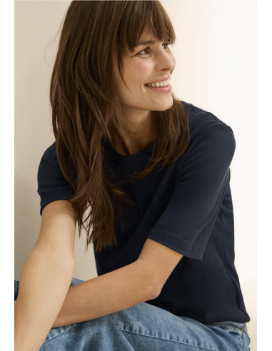 Cecil 322914 Ribb t-shirt - i flera färger