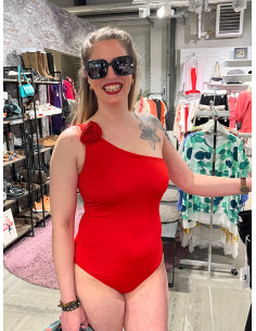 Suntex FW1809 Baddräkt one shoulder