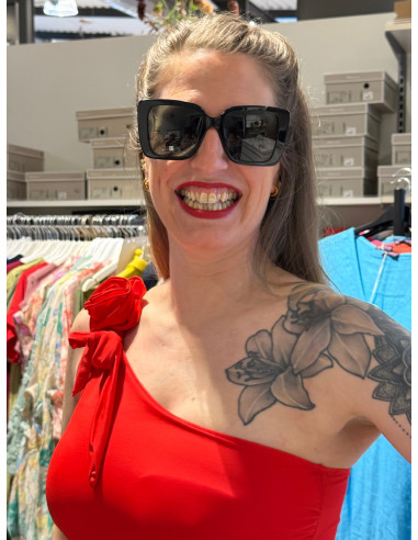 Suntex FW1809 Baddräkt one shoulder