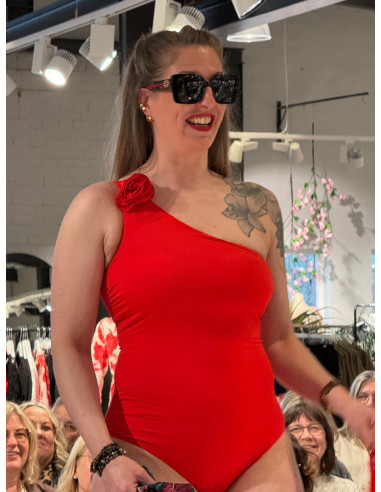 Suntex FW1809 Baddräkt one shoulder