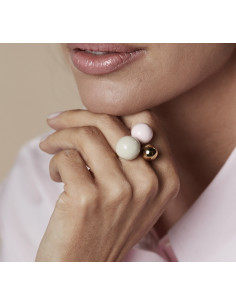 Bud to Rose Brea Enamel Ring