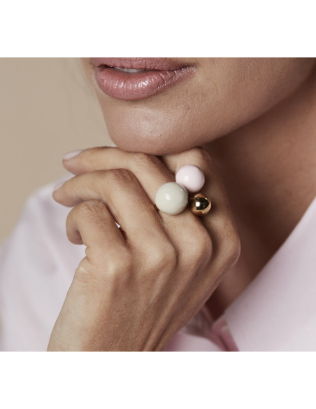 Bud to Rose Brea Enamel Ring