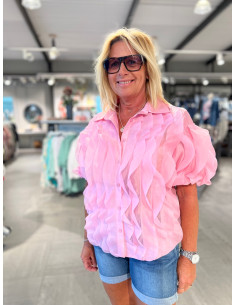 Sens Uniq SJ2503 Blus m frill - i flera färger