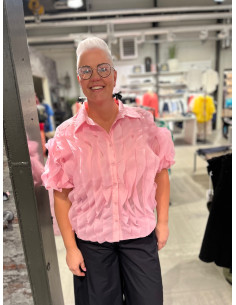 Sens Uniq SJ2503 Blus m frill - i flera färger 2
