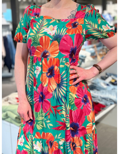 DH Mode B611 Klänning puffärm