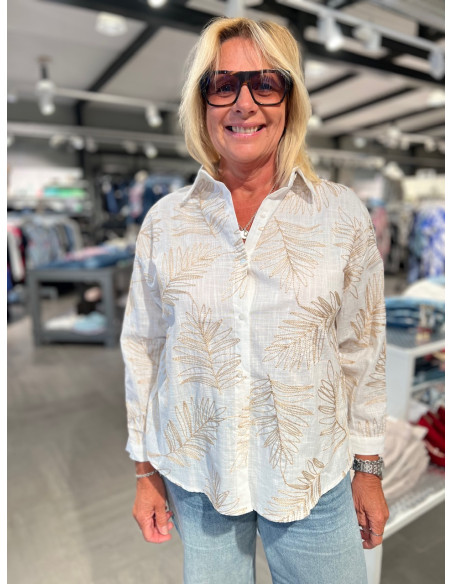 Divatex 06CH321 Blus guldbrodyr