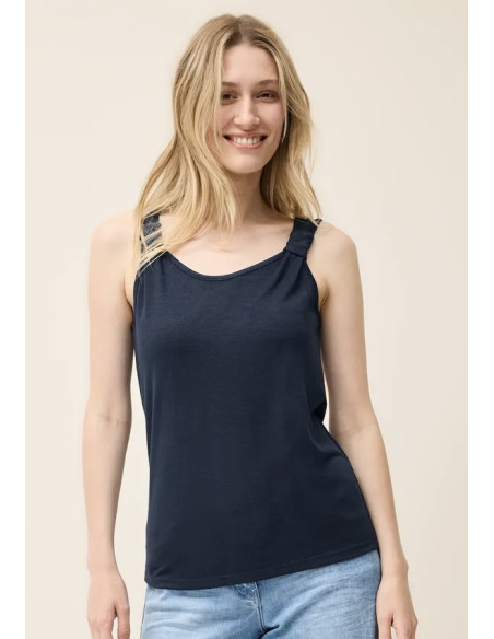 Cecil 323543 Summer knit linne - i två färger