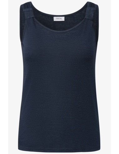 Cecil 323543 Summer knit linne - i två färger