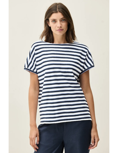 Cecil 323558 Stripe T-shirt - i två färger