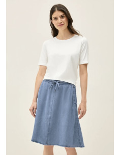 Cecil 361758 Midi skirt i lyocell