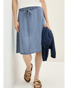 Cecil 361758 Midi skirt i lyocell 2