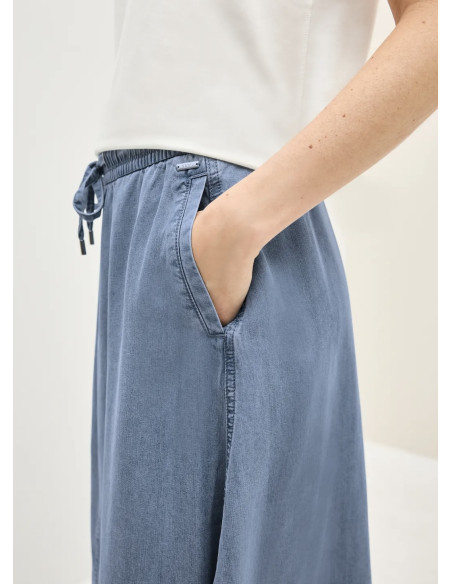 Cecil 361758 Midi skirt i lyocell