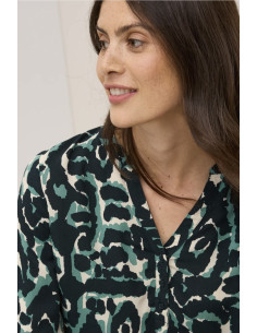 Cecil 345986 Blouse AOP - i två färger 2