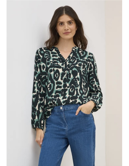 Cecil 345986 Blouse AOP - i två färger