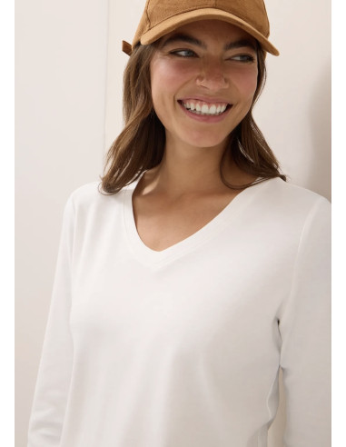Cecil 323865 V-neck topp - i flera färger