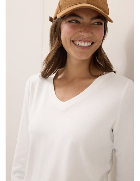 Cecil 323865 V-neck topp - i flera färger