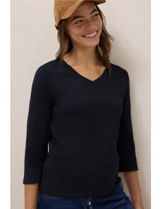 Cecil 323865 V-neck topp - i flera färger 2