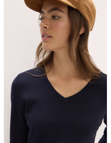 Cecil 323865 V-neck topp - i flera färger