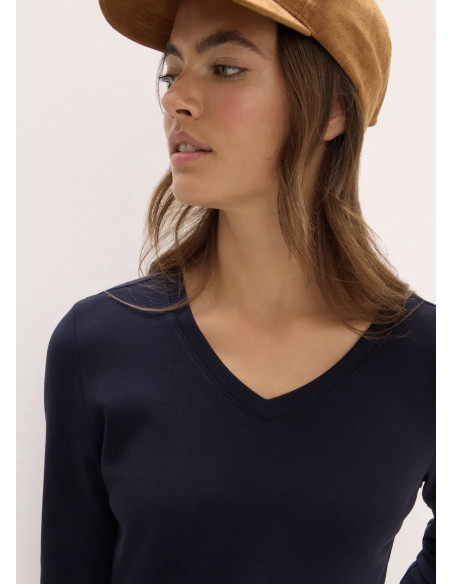 Cecil 323865 V-neck topp - i flera färger