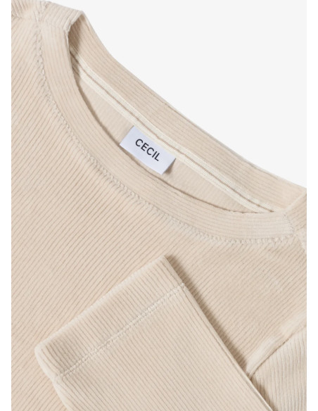 Cecil 323886 Cord T-shirt - i två färger