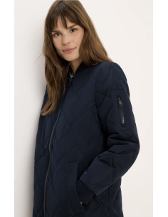 Cecil 101272 Long Blouson Coat - i två färger 2