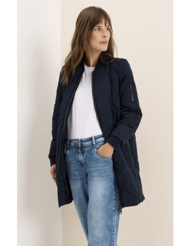 Cecil 101272 Long Blouson Coat - i två färger