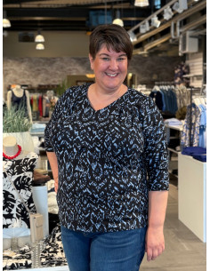 Ciso 219367 Trikå topp 3/4-ärm 2