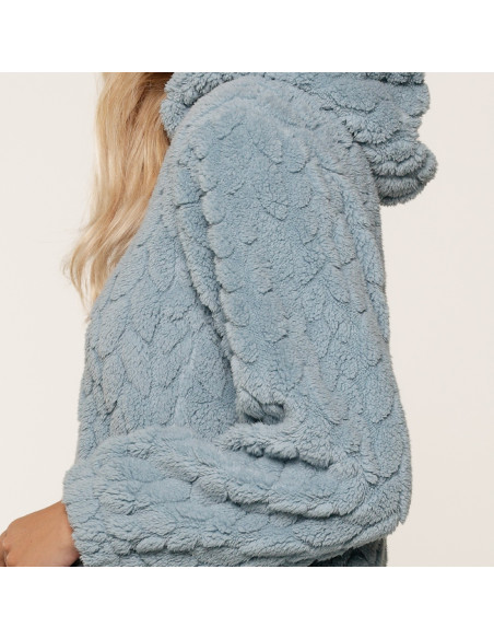 Lingadore 8113 Fluffy wrap - Arona blue