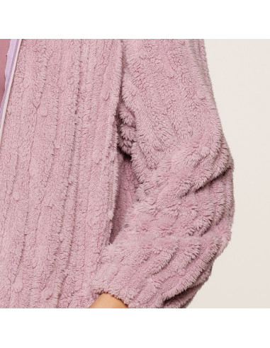 Lingadore 8104 Fluffy wrap - Mauve shadow