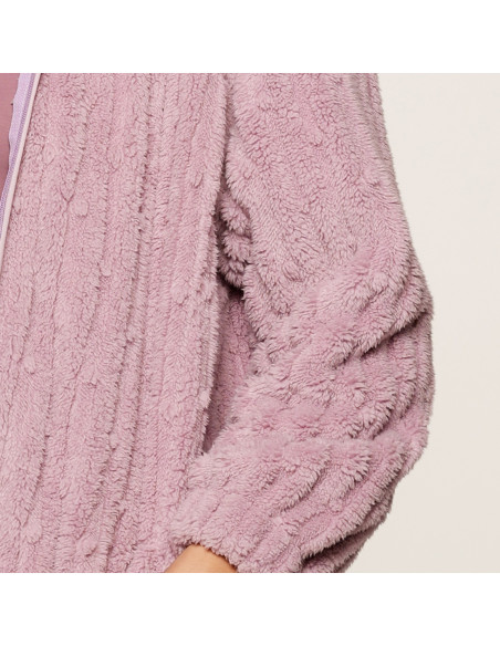 Lingadore 8104 Fluffy wrap - Mauve shadow