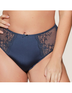 Lingadore 1400B-1 High waist - Dark denim 2