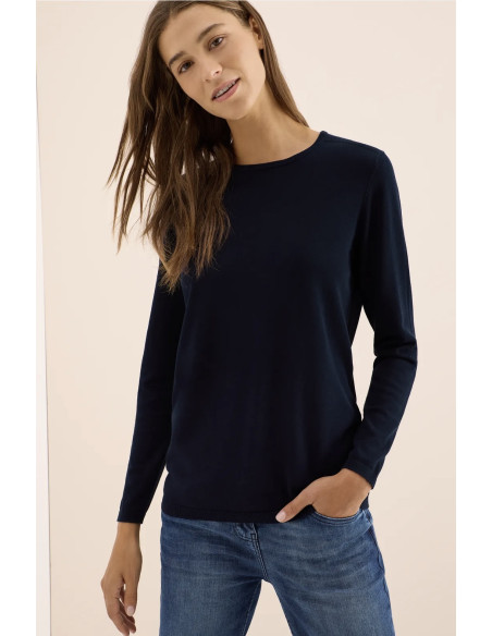 Cecil 303283 Basic roundneck - i flera färger